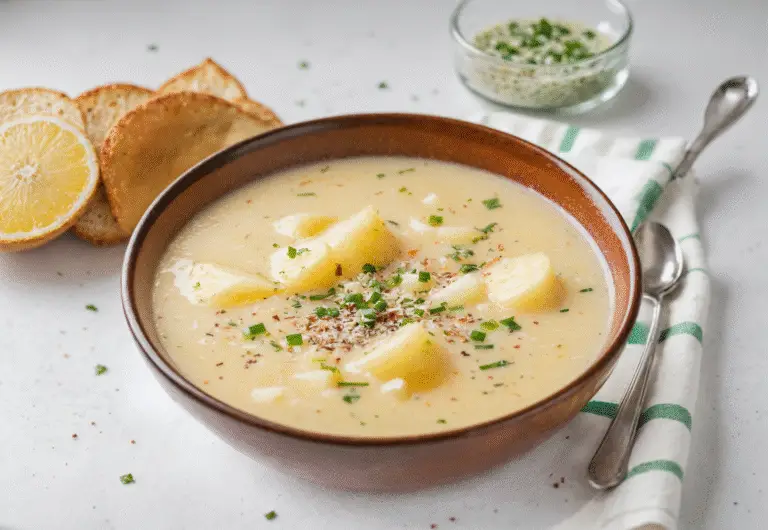Easy 4 Ingredient Potato Soup