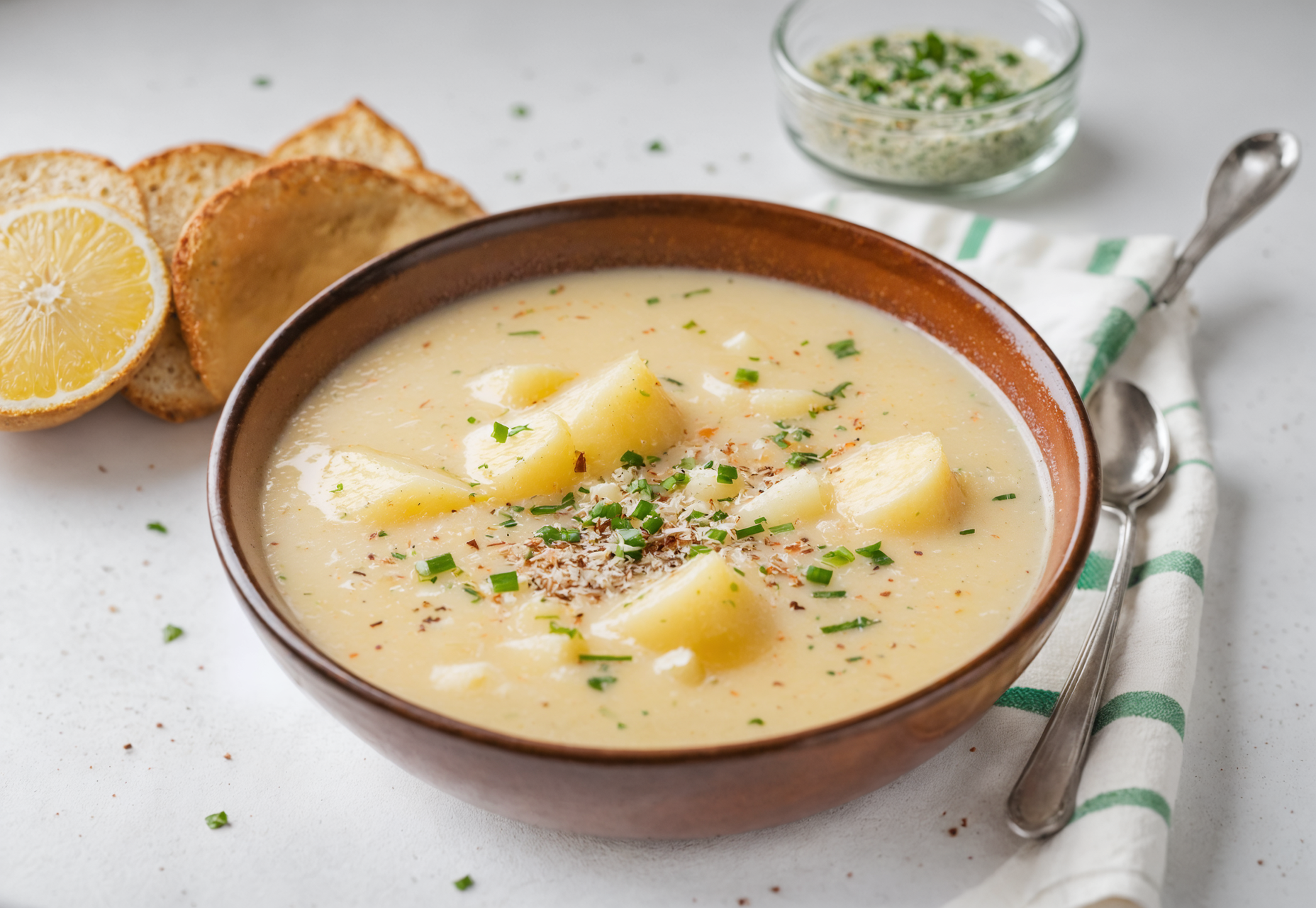 Easy 4 Ingredient Potato Soup