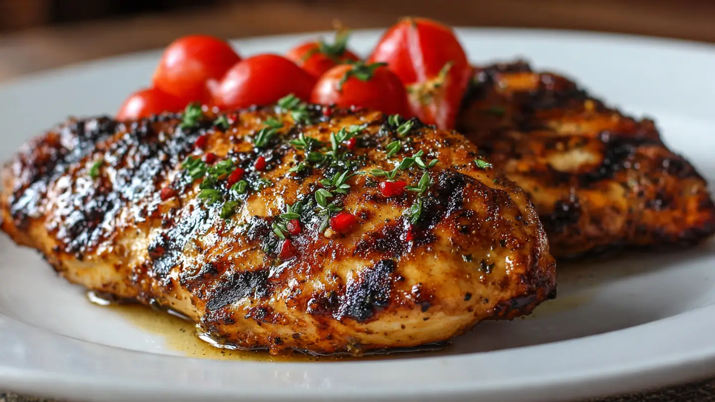 Juicy Italian Grilled Chicken