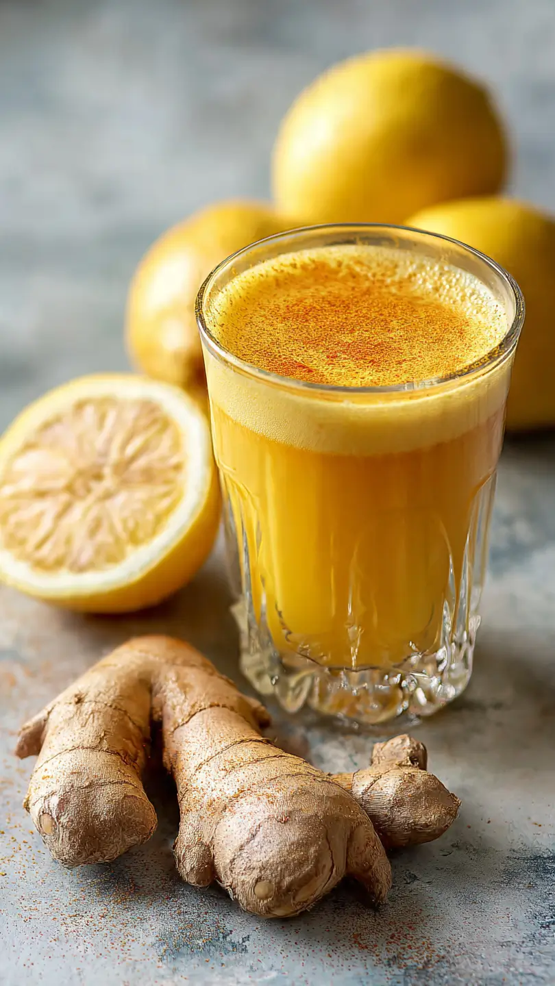 Ginger Lemon Turmeric Shot