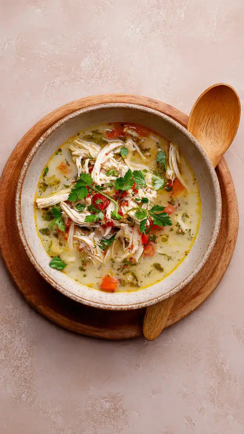 Leftover Rotisserie Chicken Soup recipe