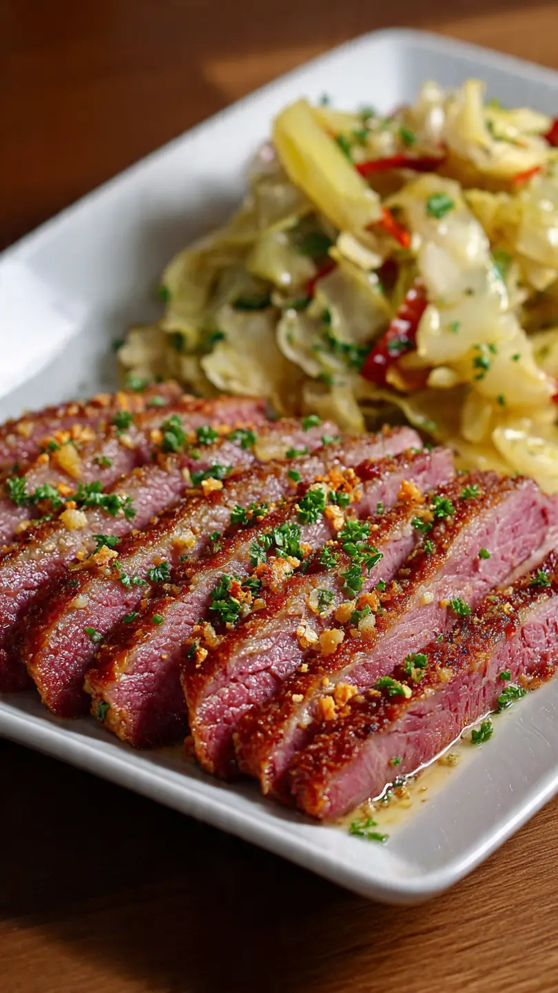Mediterranean Corned Beef and Cabbage Recipe