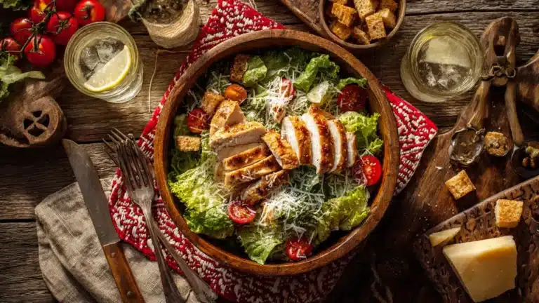 Grilled Chicken Caesar Salad for Summer gathering