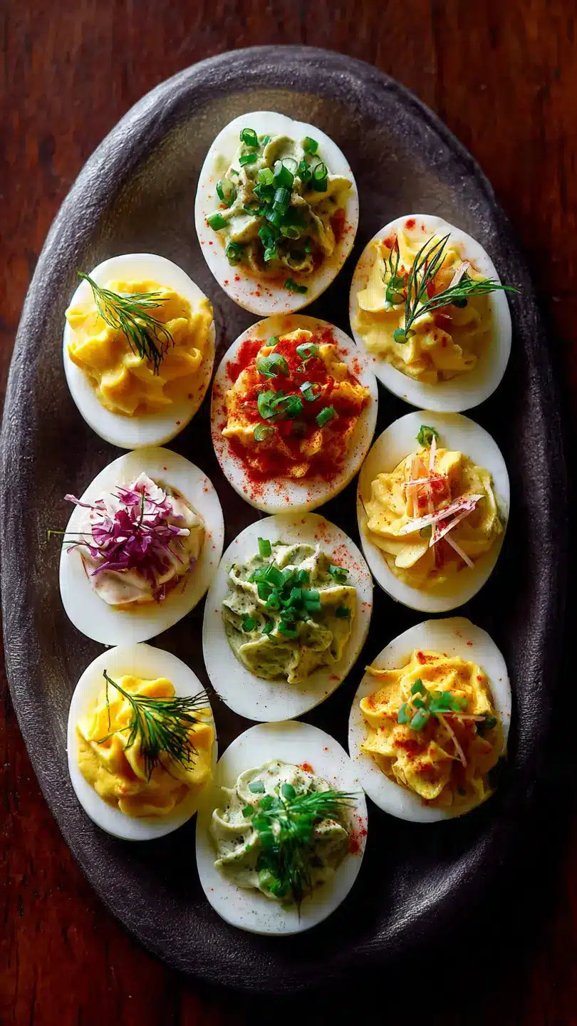 Creative Deviled Eggs Easter ideas variation