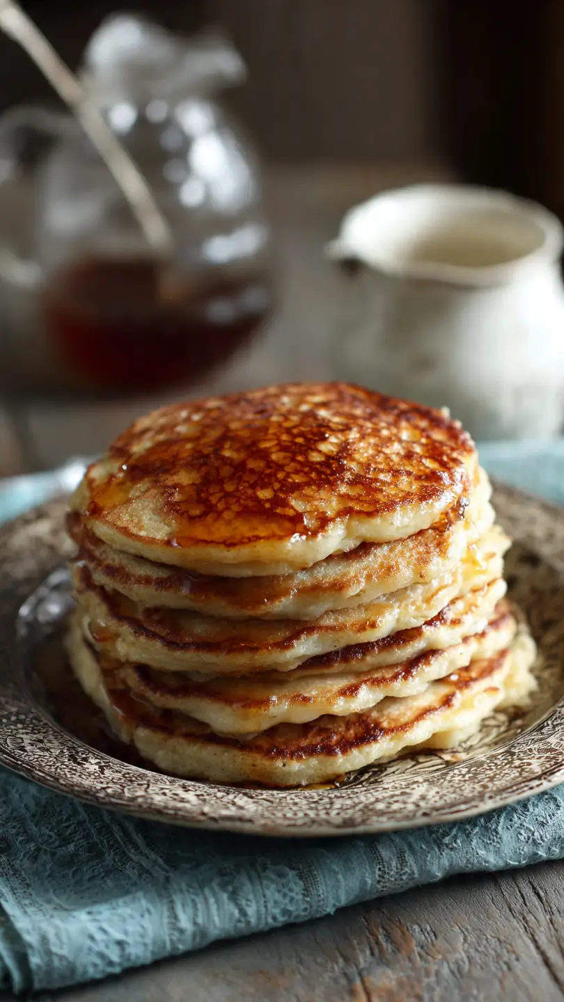 Fluffy Sourdough Discard Pancakes recipe