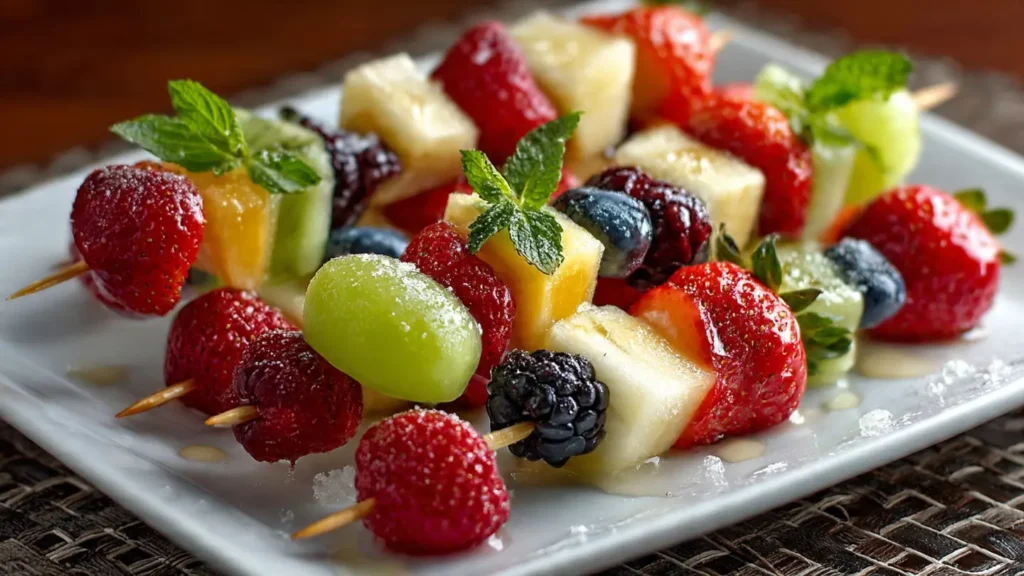 Fresh Fruit Kabobs