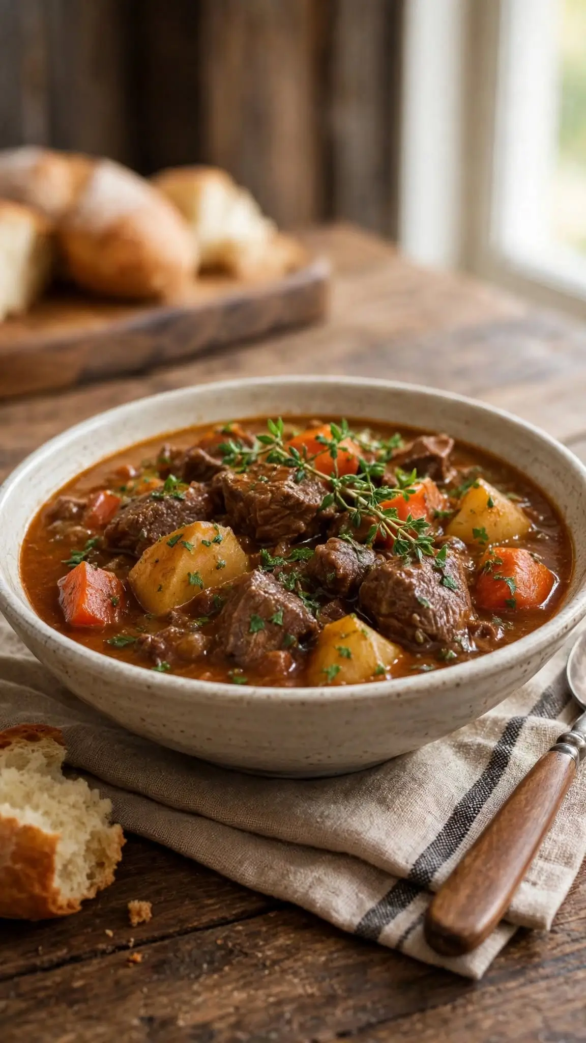 Slow Cooker Beef Stew Recipe with potato