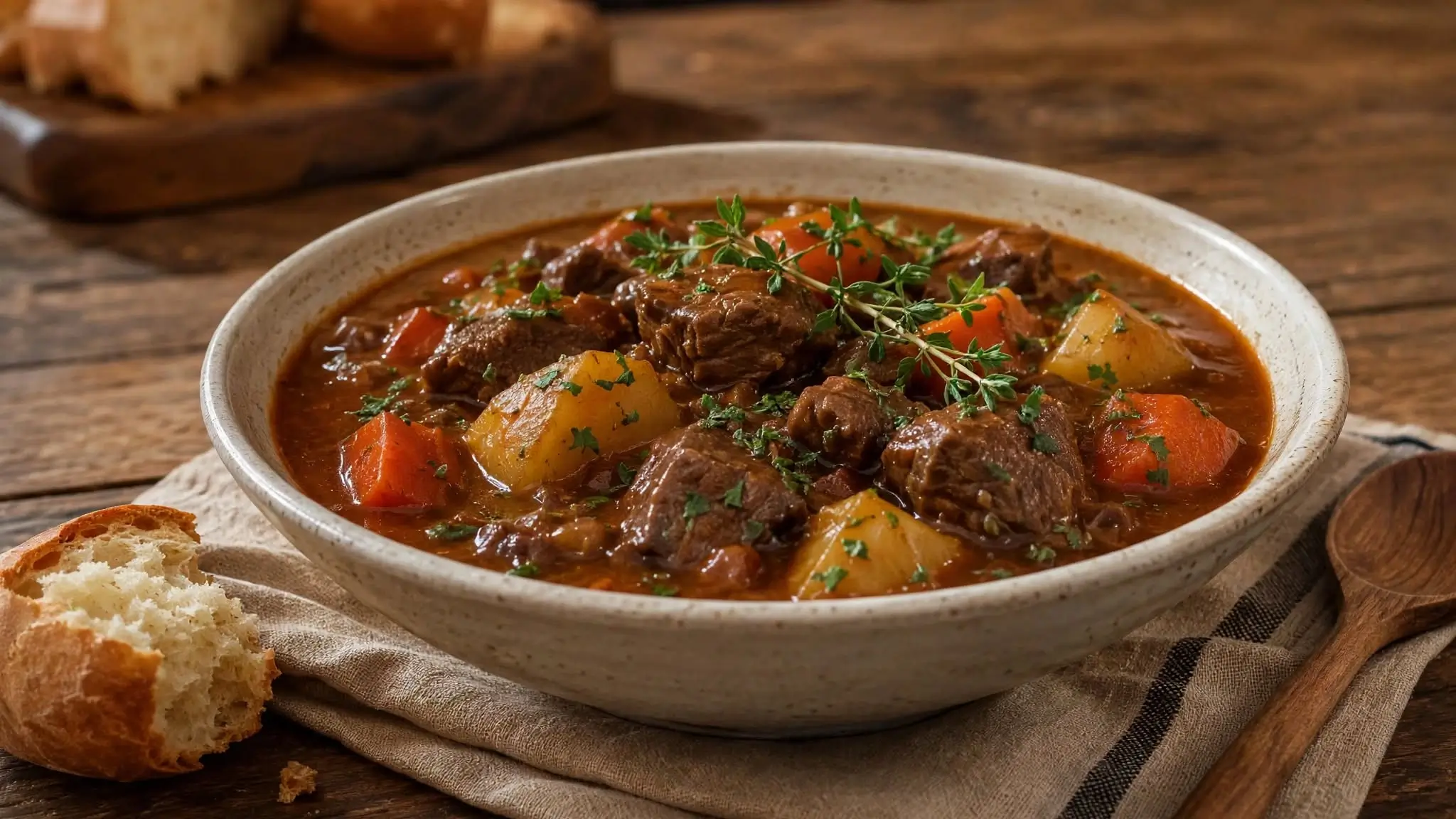 beef stew with potato