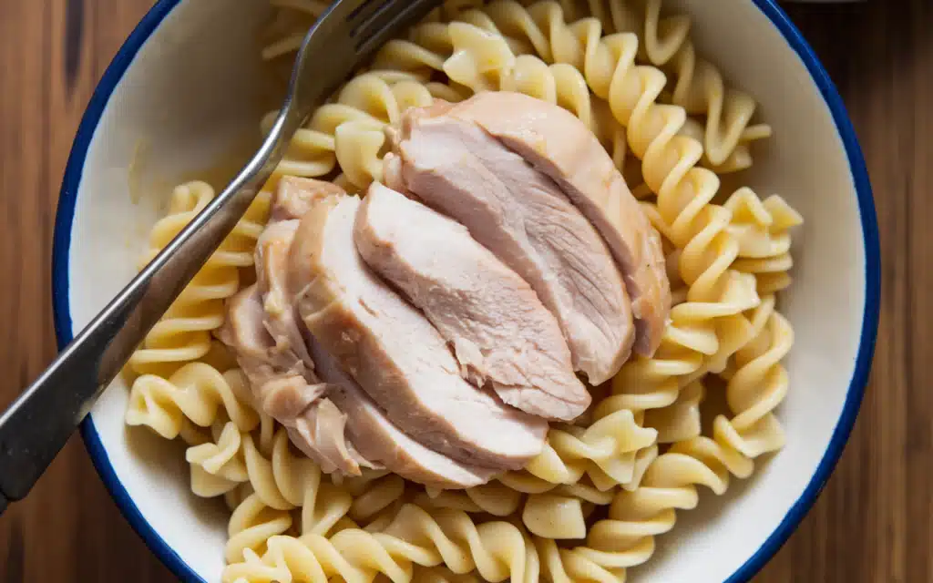  Boiled Chicken in Pasta