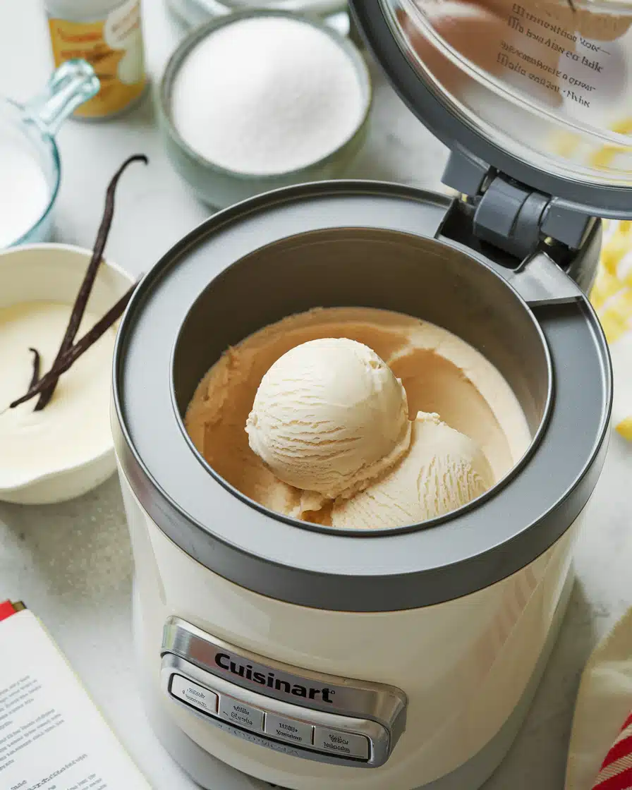 Classic Vanilla Bean Ice Cream - Cuisinart Recipe