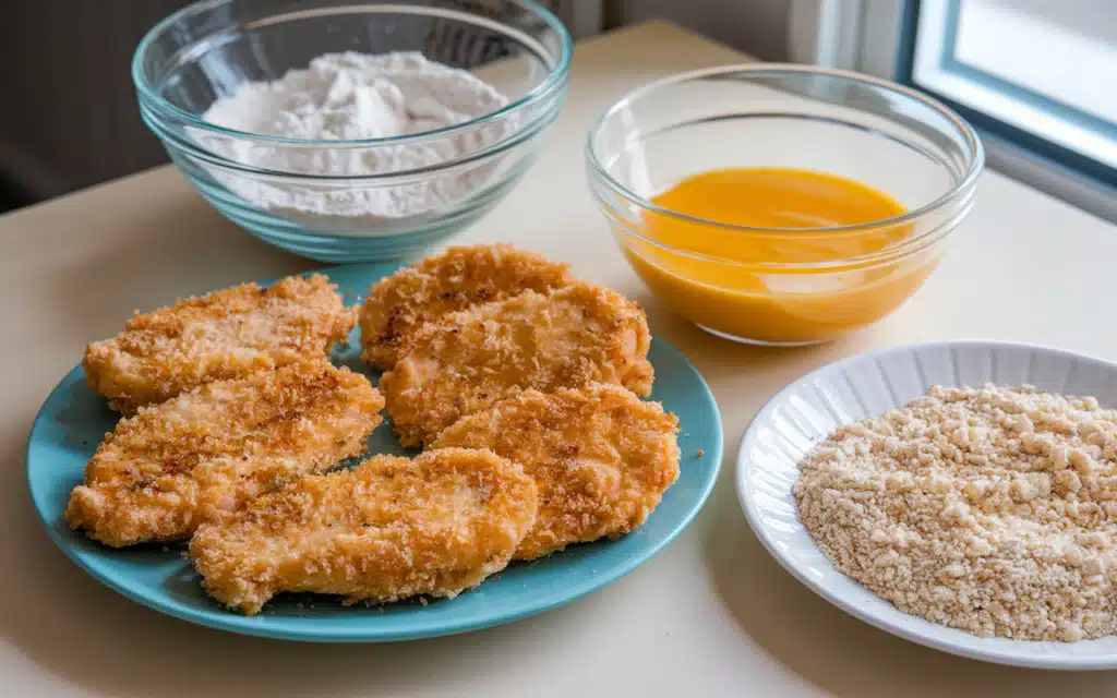 Get Chicken Cutlet Breading to Stick