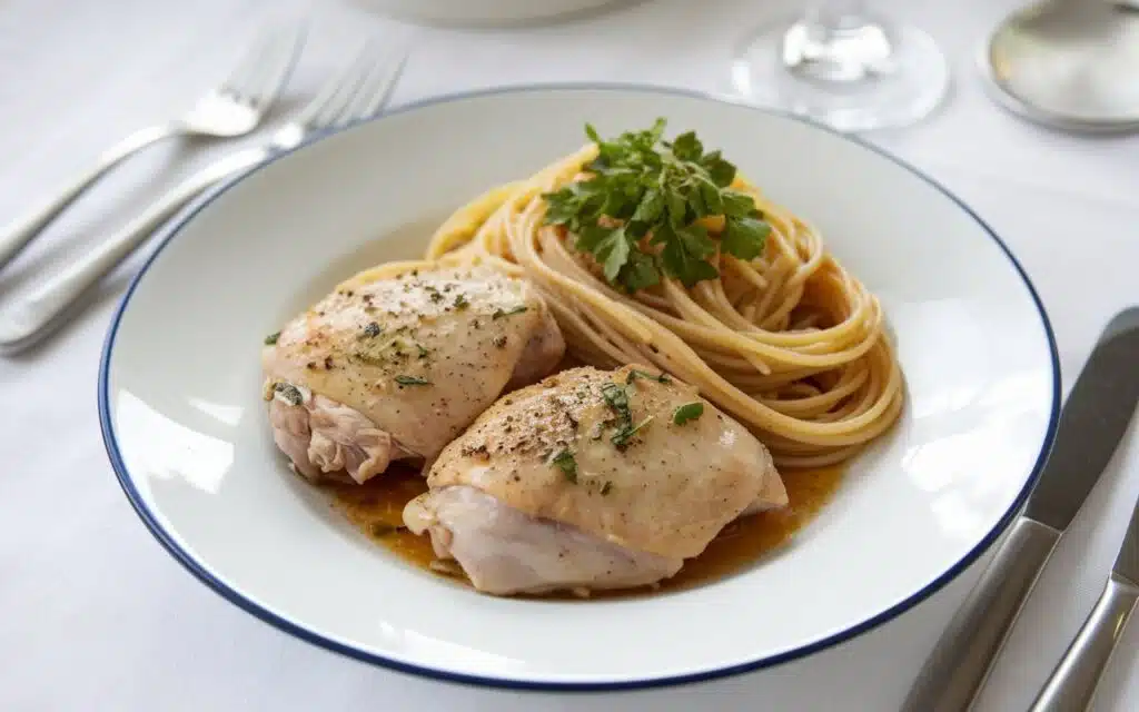 What Pasta Goes with Chicken Thighs Boneless