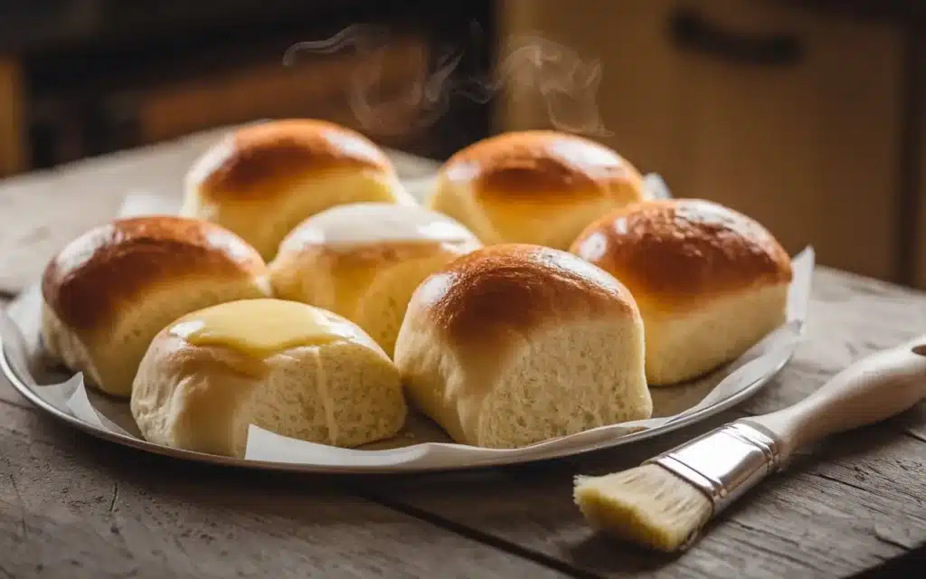 Alternatives to Brushing Yeast Rolls