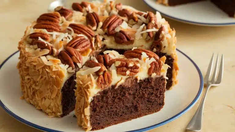 Classic German Chocolate Cake🎂