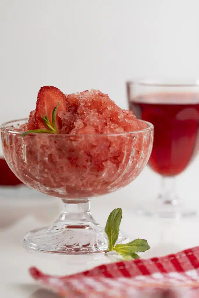 Strawberry Sorbet