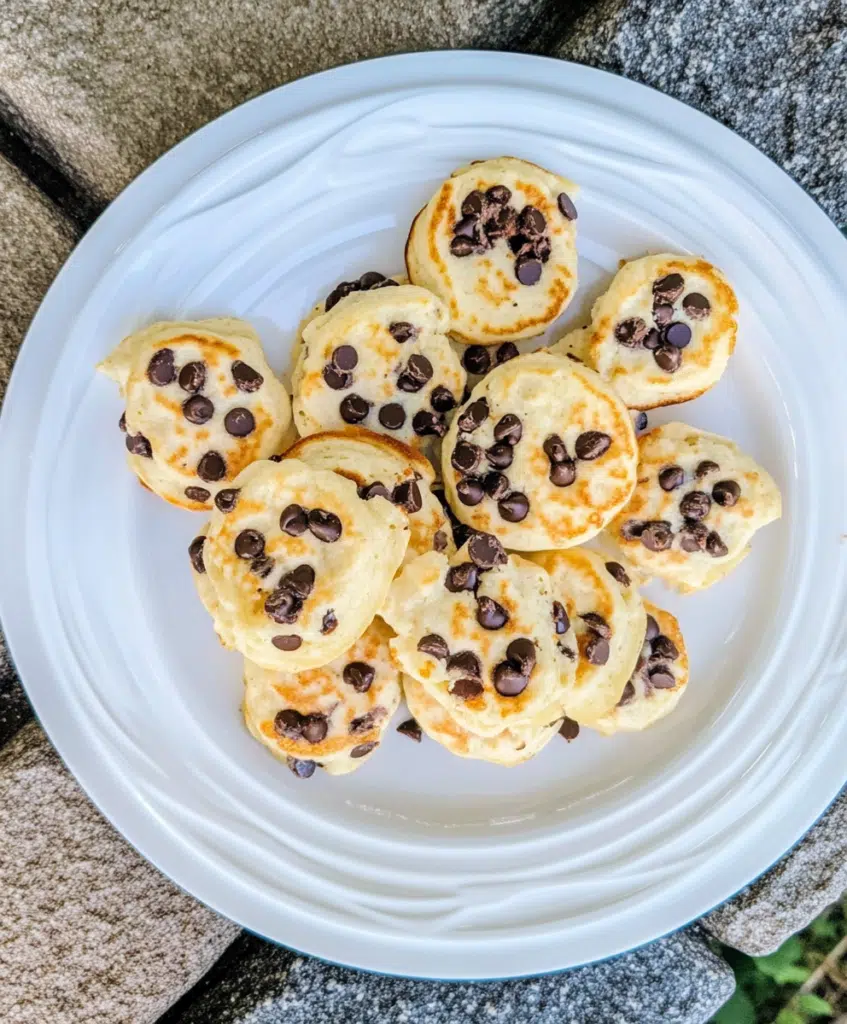 Chocolate Chip Mini Pancakes
