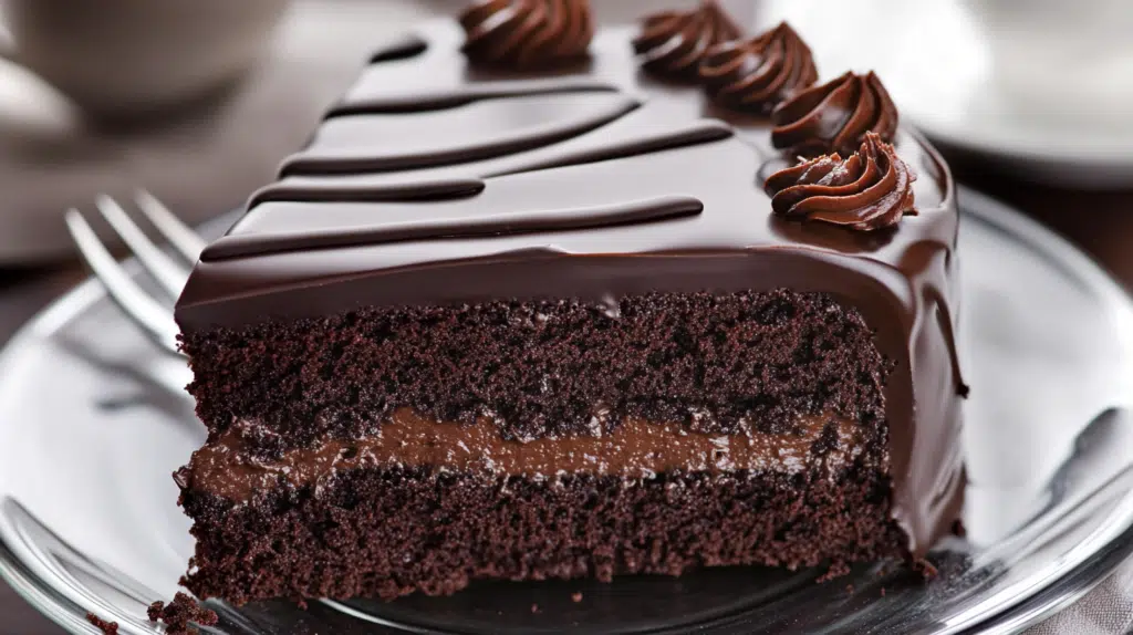 slice of german chocolate cake
