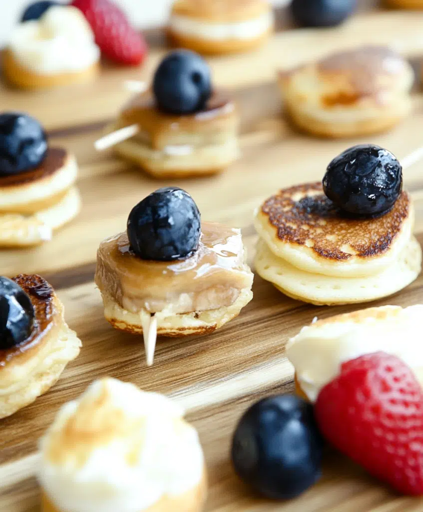 Mini Pancake Sliders