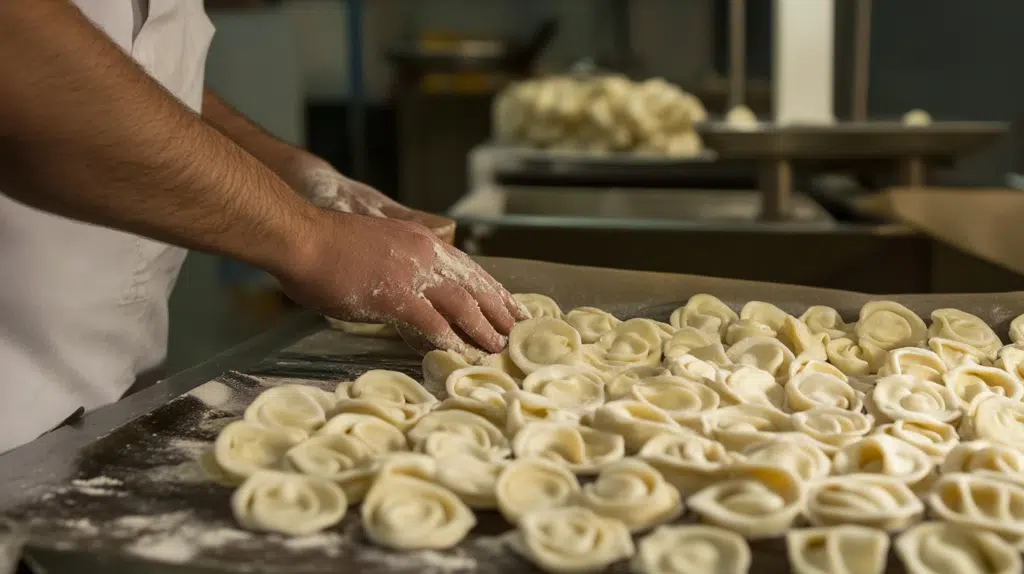 Tortellini rolling