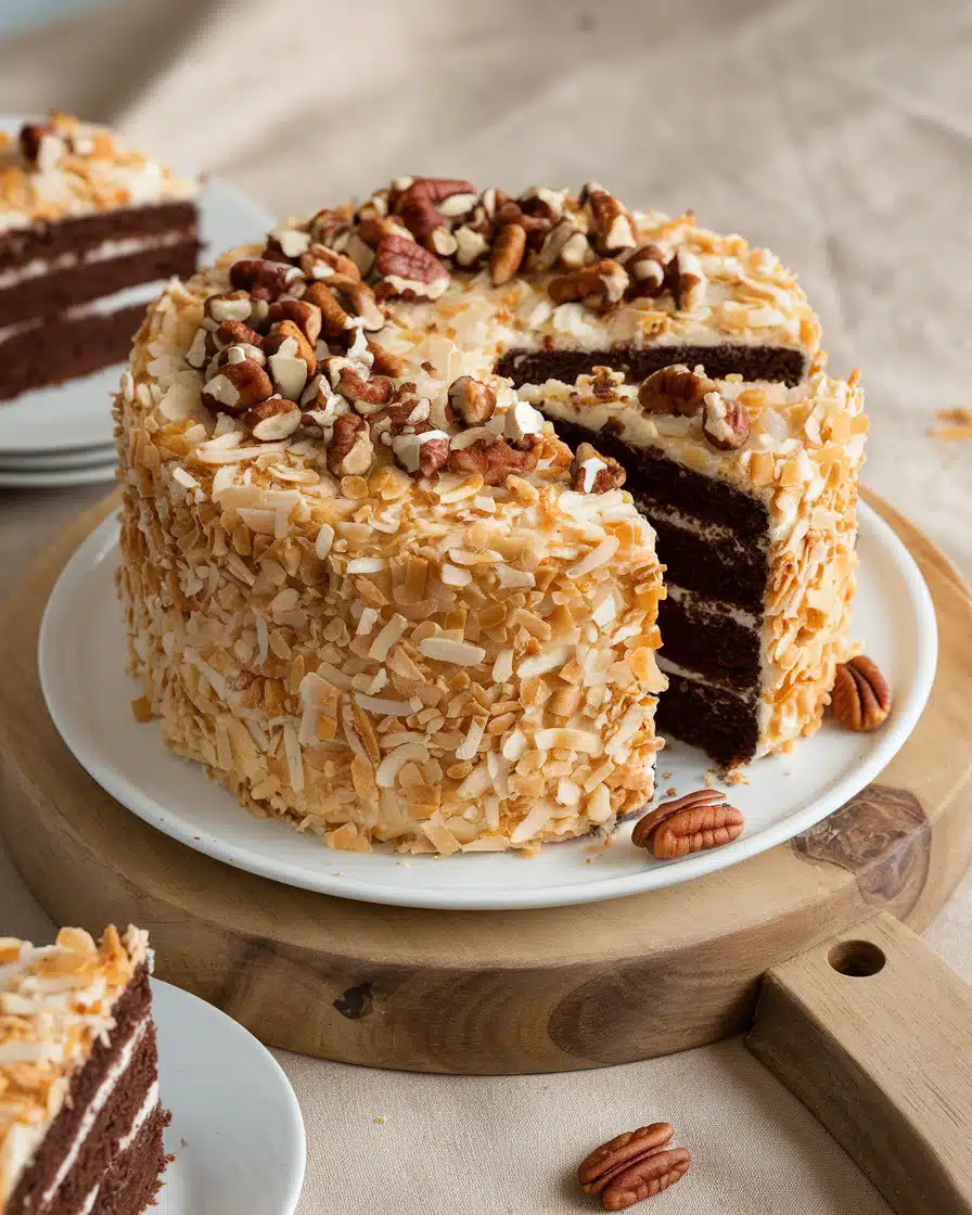 🎂 Classic German Chocolate Cake
