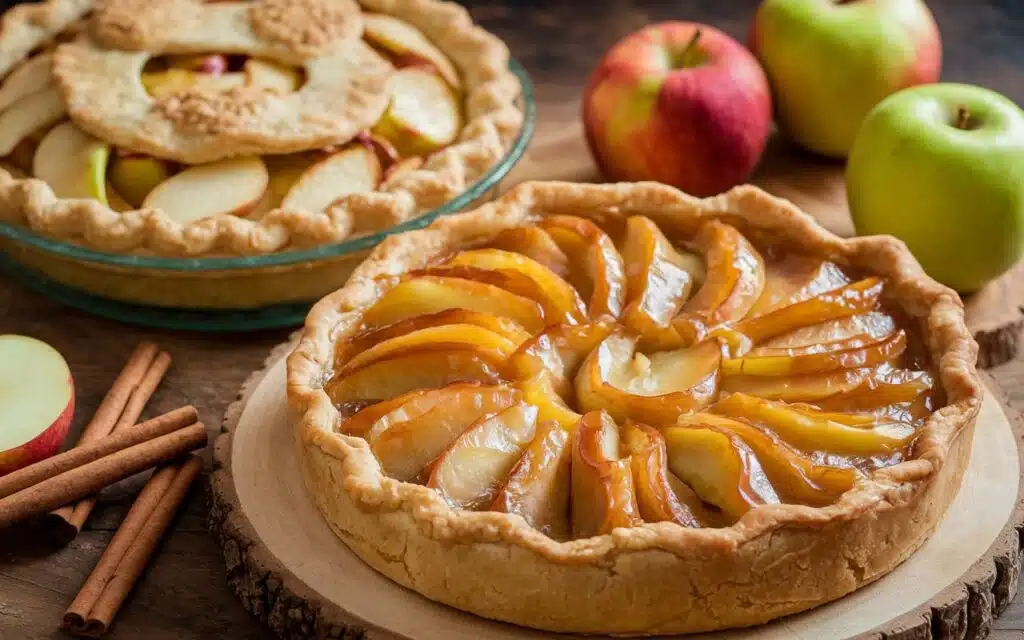 Country Apple Pie vs French Apple Pie