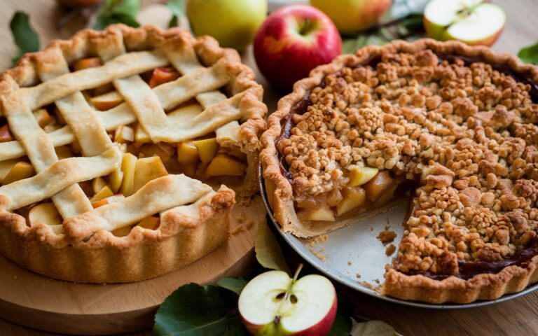 Traditional vs Dutch Apple Pie