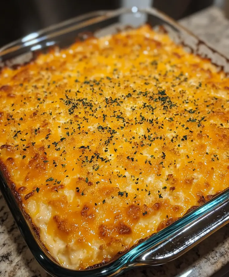 Serve and Enjoy cheesy chicken cassrole