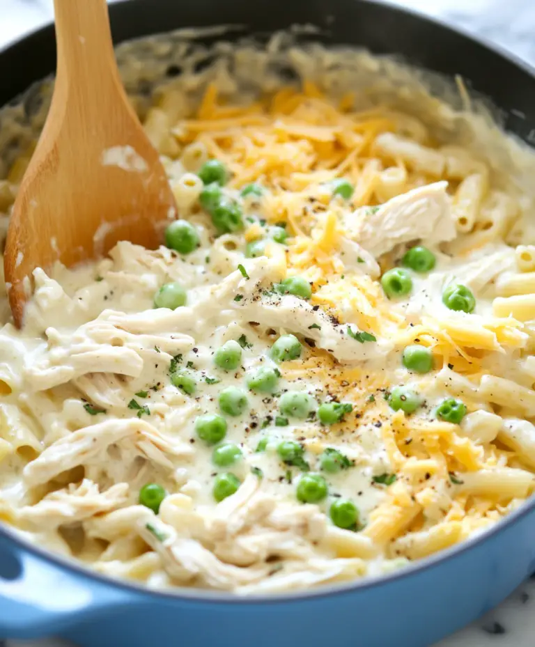 Mix the Casserole Filling cheese pasta