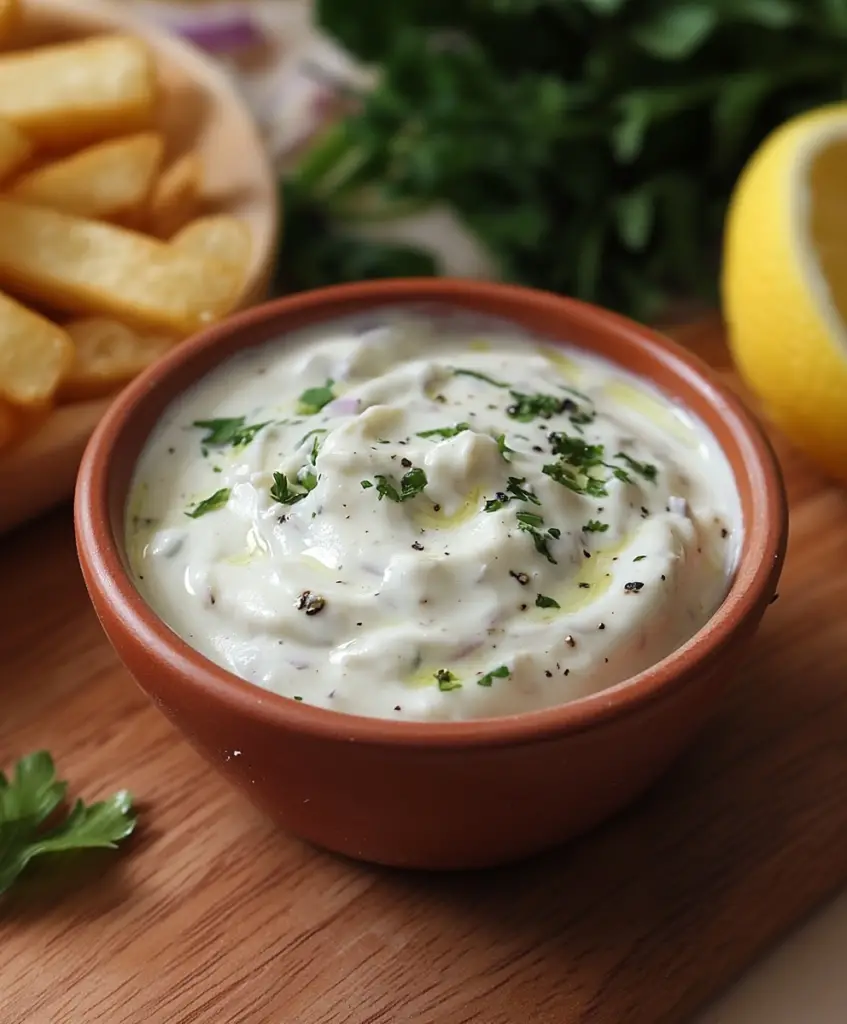 Tartar Sauce fish and chips