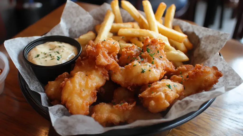 sauce fish and chips