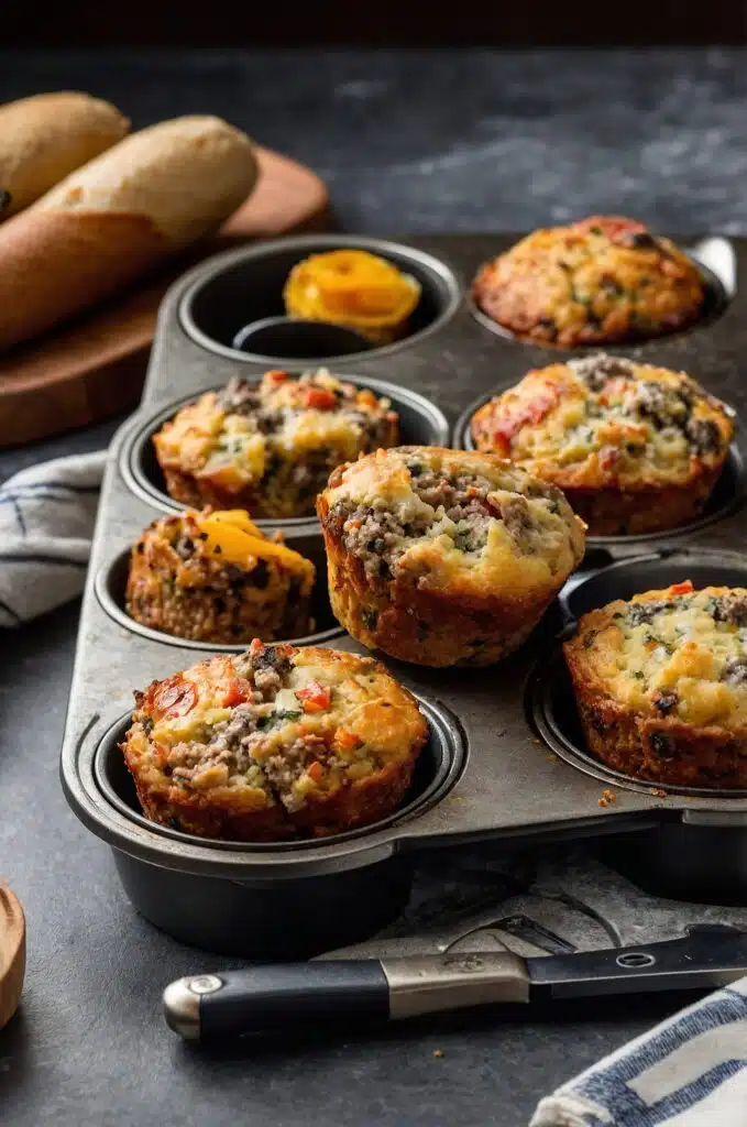 Bisquick Sausage Muffins