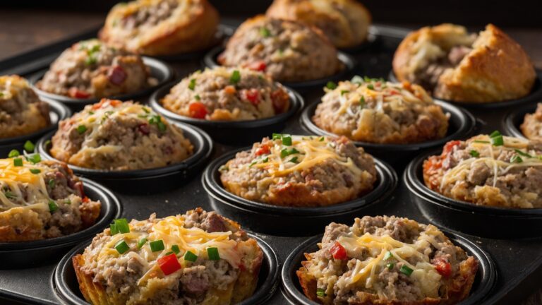 Bisquick Sausage Muffins