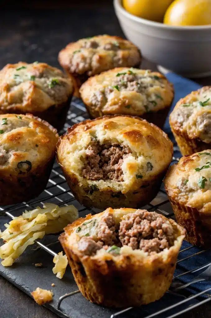 Ground Sausage muffins