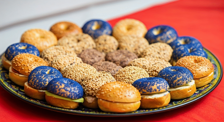 Assorted Bagel Bites platter