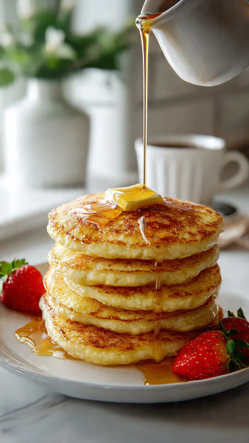 Fluffy Buttermilk Pancakes Recipe